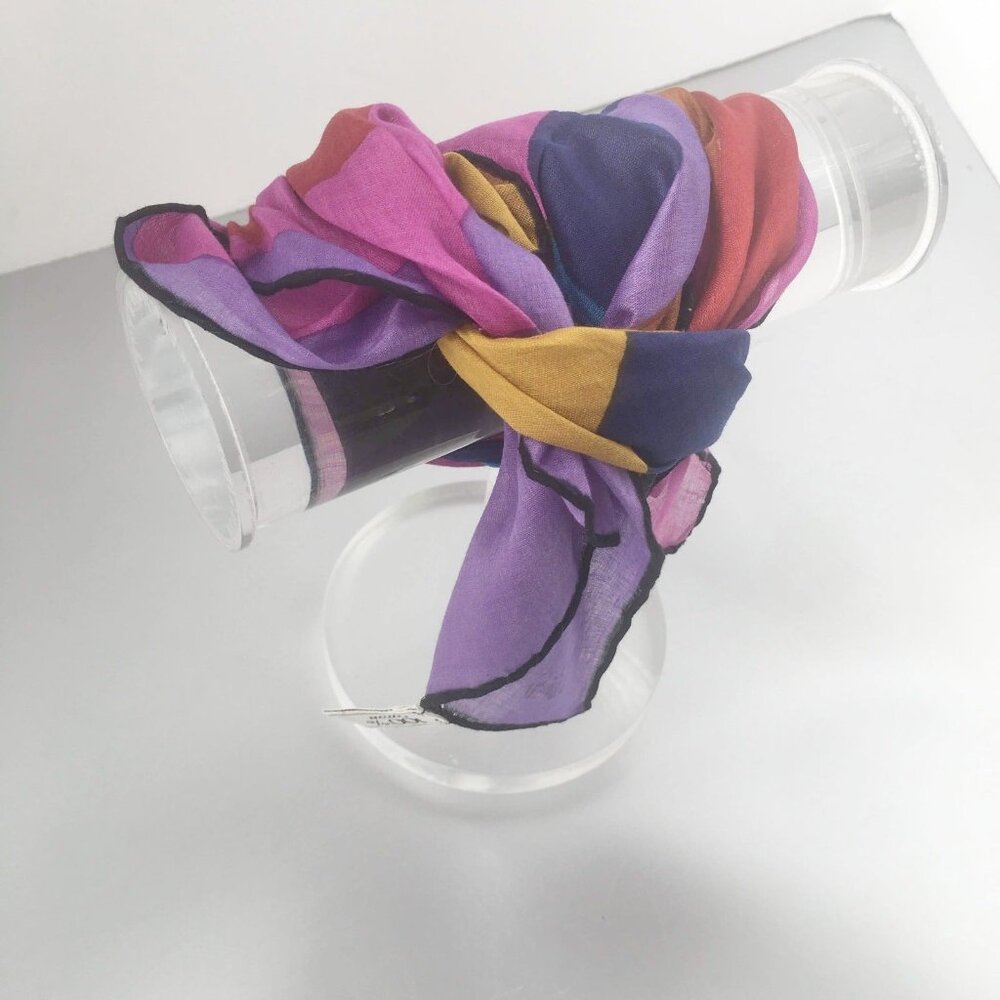 Vintage Ken Scott Colorful Scarf Accessory